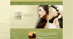 Desktop Screenshot of modasalonspa.net